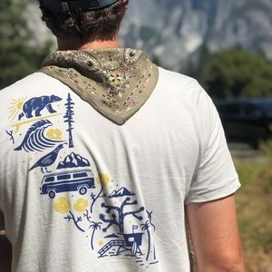 Parks Project California Tee White Medium NEW